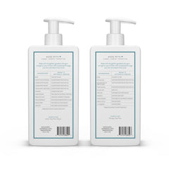 Native Cashmere & Rain shampoo lather shown for bright frizz-free results.