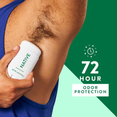 Native Deodorant shea butter cream texture allows smooth application