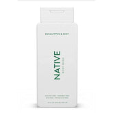 Native Eucalyptus Mint body wash bottle ready for a refreshing shower.