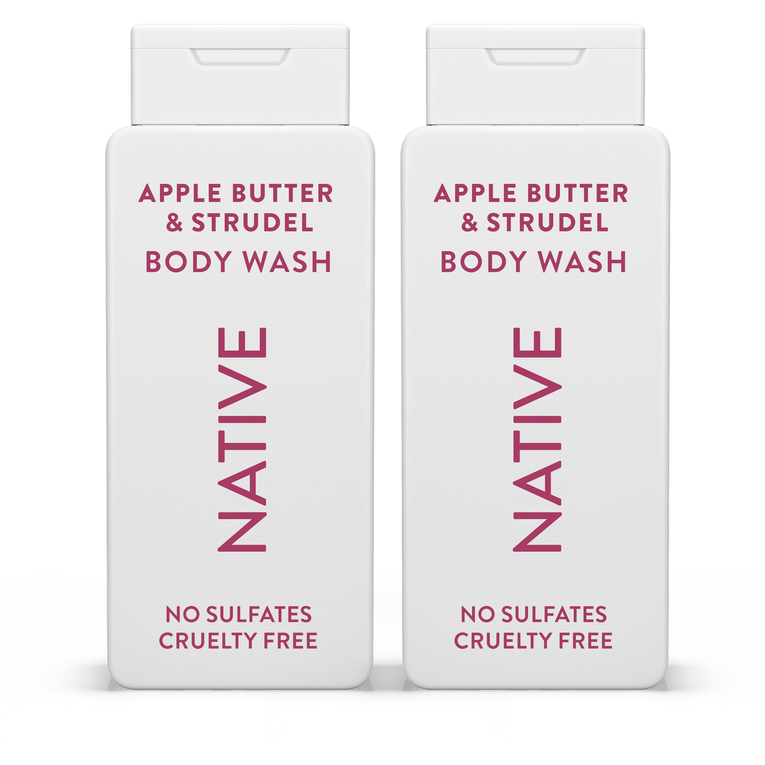 Native bottle front packaging showing scent and size for easy identification and value