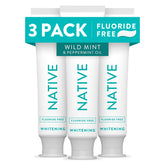 Native front pack view showing three tubes and clear ingredient benefits