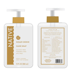 Native Winter Cashmere pump provides easy, steady pump and luxurious scent during handwashing