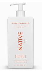 Native shampoo and conditioner set on counter showing complete daily routine