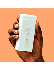 Native travel-size body wash Sweet Peach & Nectar 2-pack front view for travel-ready skincare