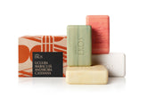 Natura bar soap set packaging reveals eco-friendly materials ideal for gifting.