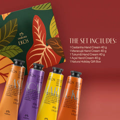 Natura Ekos Tukuma balm texture suggests hyaluronic-like hydration and skin resilience.