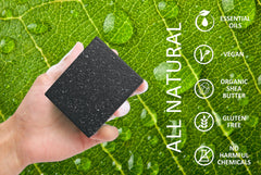 NATURAL AMERICAN ELEMENTS eucalyptus aloe bar soap – refreshing clean feel with moisture.