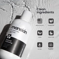 Natural Outcome Man Skin Toner lemon and cucumber extracts close-up