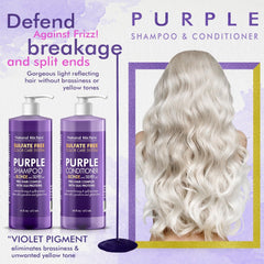 Natural Riches Conditioner bottle hydrates, reduces frizz, and adds shine.