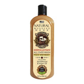 Natural Wunderz mens wash sandalwood-argon bottle pour for an invigorating cleanse