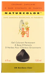 naturcolor Haircolor Light Burdock being applied with brush for precise blending