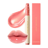 Nature Republic Honey Melting Lip 02 Fig swatch shows glassy hydration.