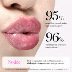 Nature Republic Honey Melting Lip Glitter 13 Aurora twist-action demonstrates easy hygienic application