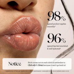 Nature Republic Honey Melting Lip Rose Beige texture captures honey-gloss finish.