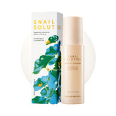 Nature Republic Snail Mucin Emulsion pump bottle delivers deep hydration for radiant skin.
