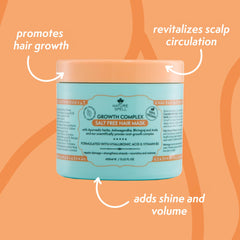 Nature Spell Hair Mask cream texture signals rich hydration for deep conditioning