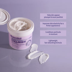 NATURE WELL velvety texture application shows smooth spread and rapid absorption.