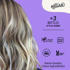 NATURÉL almond oil nourishment bar for silky-soft hair texture