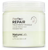 NatureLab.TOKYO Perfect Repair Masque jar closeup highlighting rich conditioning for dull hair