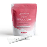 Natureland disposable vaginal applicator tip for gentle, irritation-free gel or cream application