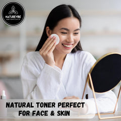 Naturevibe Botanicals Lavender Water closeup highlights pure hydrosol aroma for refreshing skin.