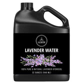 Naturevibe Botanicals Lavender Water 32oz in airtight jar for facial toning and fabric refresh.