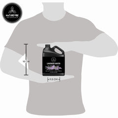 Naturevibe Botanicals Lavender Water for hair care provides scalp hydration and shine.