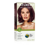 Naturtint 4M Mahogany Chestnut color-application demonstrates rich, even at-home color.