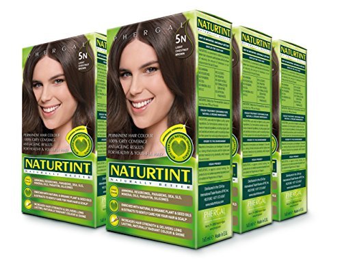 Naturtint 5N bottle showing ammonia-free formula for natural, long-lasting chestnut brown shade.