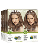 Naturtint 6G Dark Golden Blonde packaging showing plant-based color option for lasting shade.