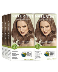 Naturtint 6G Dark Golden Blonde packaging showing plant-based color option for lasting shade.