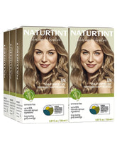 Naturtint 8N Wheat Germ Blonde pack image shows an ammonia-free color kit for home use