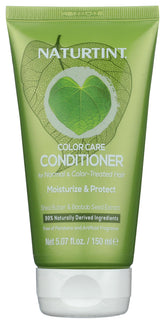 Naturtint Color Care Conditioner bottle demonstrates color-safe hydration and shine.