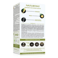 Naturtint Mens color application on beard and mustache for even shade