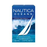 Nautica Oceans Eau de Toilette bottle front for daily coastal freshness.