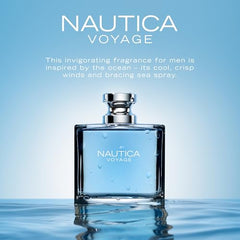 Nautica Voyage heart notes water lotus suggest calming aquatic vibes for daytime wear