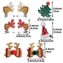 NBjiuyin Christmas tree hair clip adds playful charm to party-ready looks