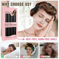 NBTREKTIE satin velvet housing keeps hair protected during night wear.
