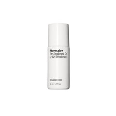 Nécessaire Deodorant Gel bottle shows aluminum-free odor control for daily use.