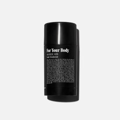 Nécessaire Deodorant Santal Mandelic Acid ingredients for gentle care.