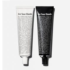 Nécessaire Hand Cream rich texture ready for cuticle conditioning.