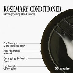 Nécessaire rosemary proteins ceramides image showing hair strengthening components