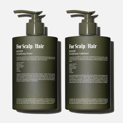 Nécessaire Rosemary Shampoo lather closeup suggests refreshing scalp cleansing.