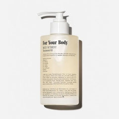 Nécessaire The Body Oil grapefruit ingredient highlighting bright, nourished skin.