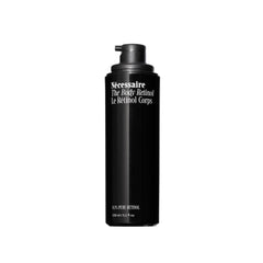 Nécessaire The Body Retinol serum bottle closeup showing lightweight texture for smoother skin.