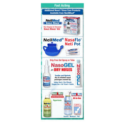 NeilMed Sinufrin Plus nasal-application-angle shows easy, one-handed use during busy days.