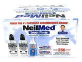 NeilMed Sinus Rinse bottles side by side for easy nasal irrigation