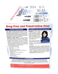 NeilMed Sinus Rinse packaging label showing contents and instructions
