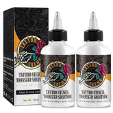 NenMaoKeNu tattoo stencil transfer gel delivers precise clean transfer on skin for clear outlines.