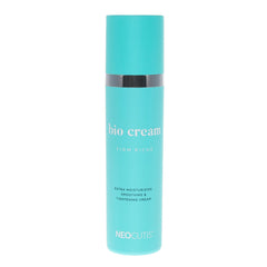 NEOCUTIS Bio Cream Firm Riche ingredients close-up show peptides and growth factors aiding texture.